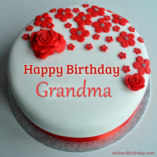 Happy Birthday Ecards With Cake For Grandma - Happy Birthday Wishes, Messages & Greeting eCards
